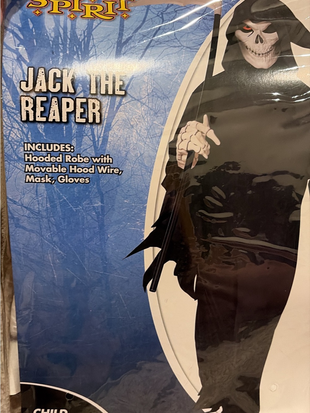 Spirit Jack the Reaper kids costume